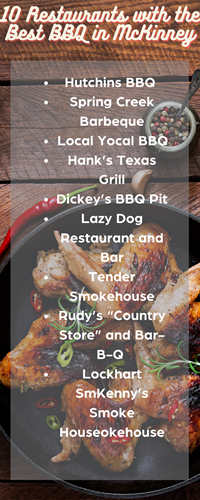 Where to Get the Best BBQ in McKinney, Texas Infographic