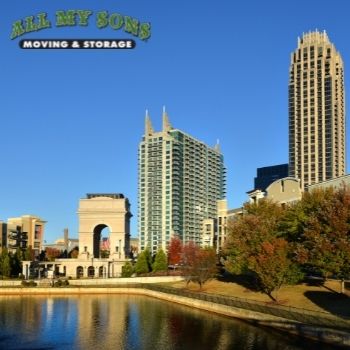 A scenic view in Atlanta, Georgia.