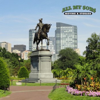 paul revere statue in downtown boston