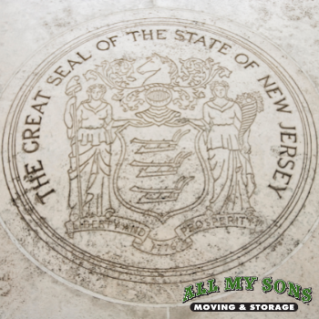 The Great Seal of the State of New Jersey.
