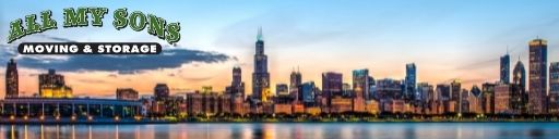 The skyline of Chicago, Illinois.