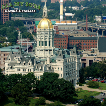 connecticut state capitol building in hartford