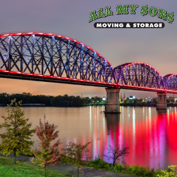Sherman Minton Bridge in Louisville, Kentucky.