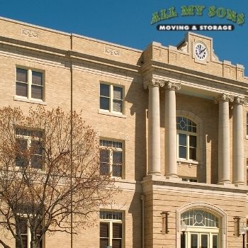 The Collin County Courthouse in McKinney, Texas.